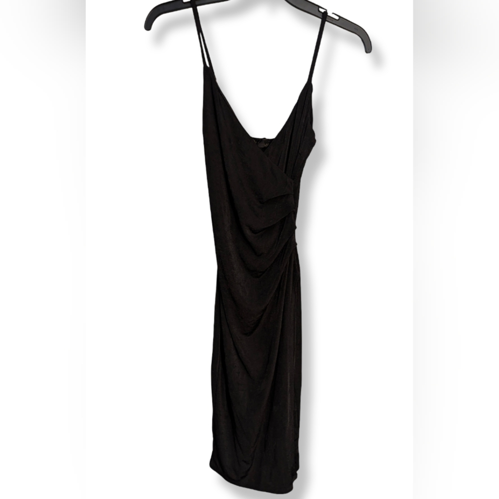 90's Revamped Black Slip Dress